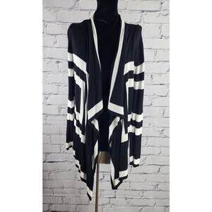 Verve Ami Cardigan Women's M Black White Light-weight office career professional